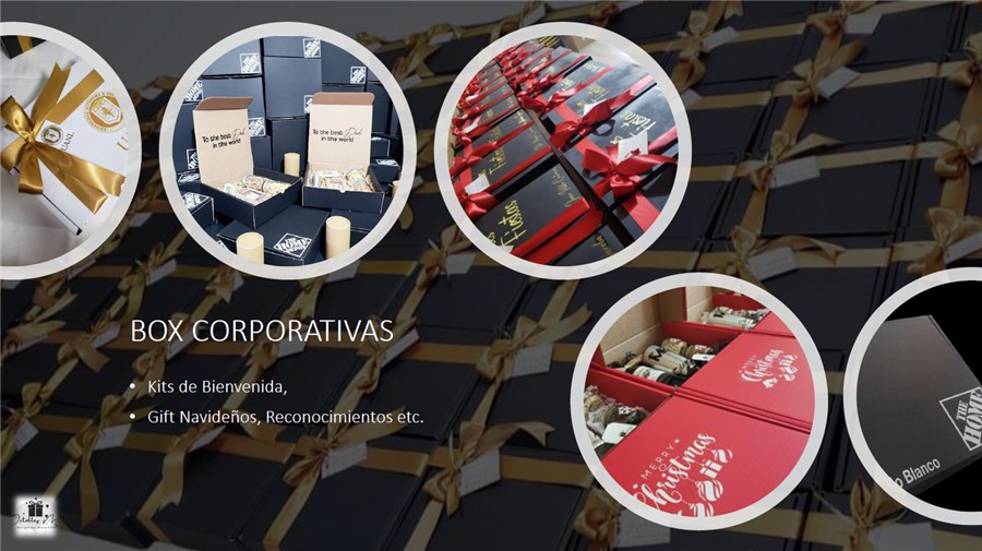 Selección de regalos y kits corporativos del catálogo TULAH